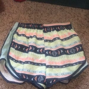 Varsity cheer dry-fit shorts